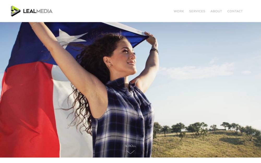 Leal Media website preview