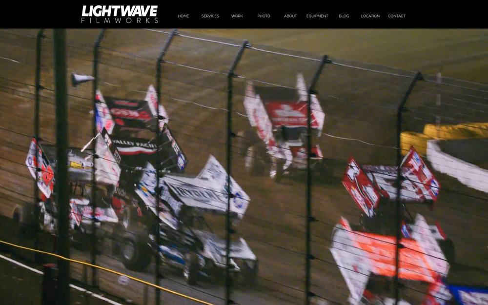Lightwave Filmworks website preview