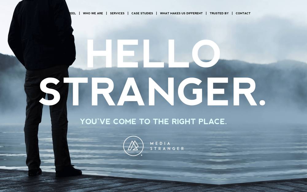 Media Stranger website preview