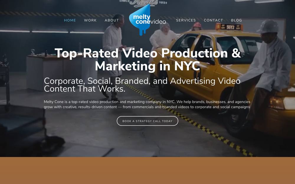 Melty Cone Video | Get More Customers with Video Marketing, Video Production, Video Advertising website preview