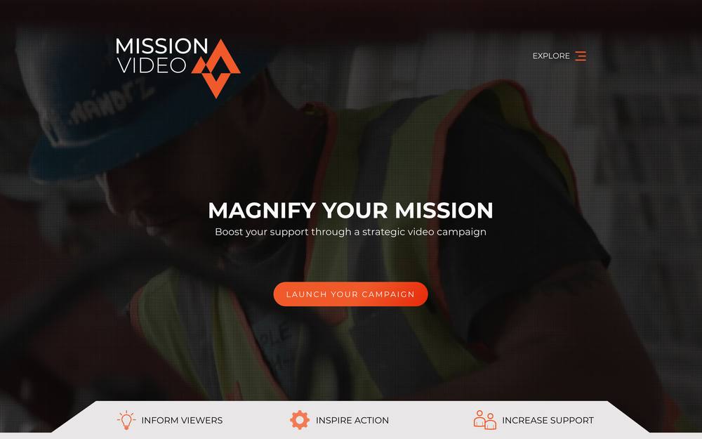 Mission.Video website preview