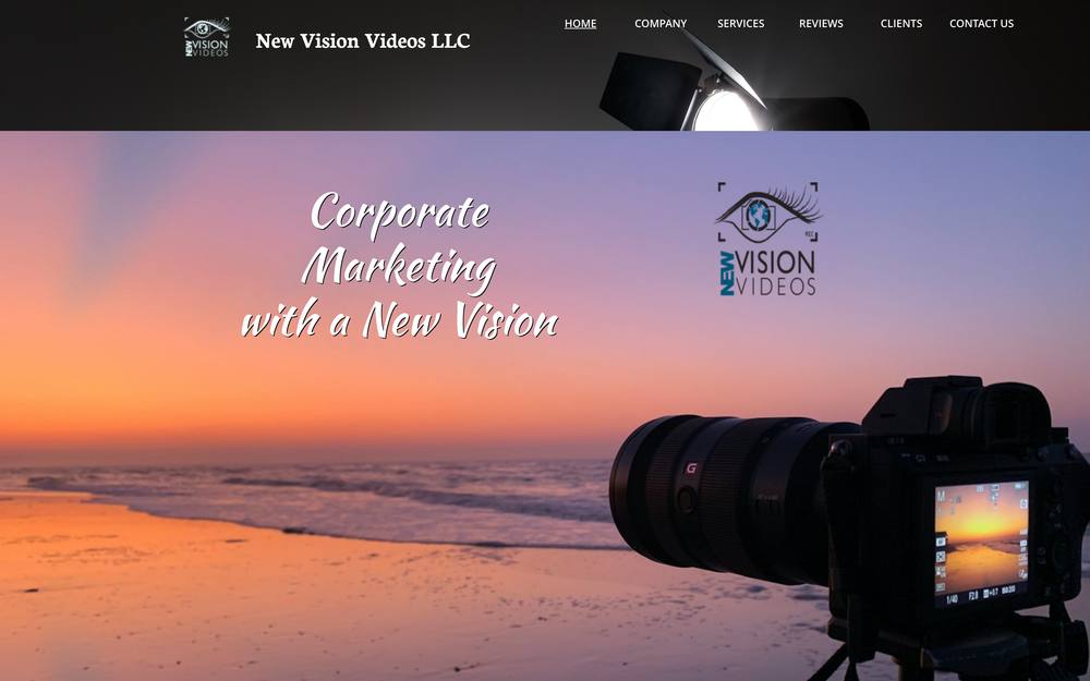 New Vision Videos LLC website preview