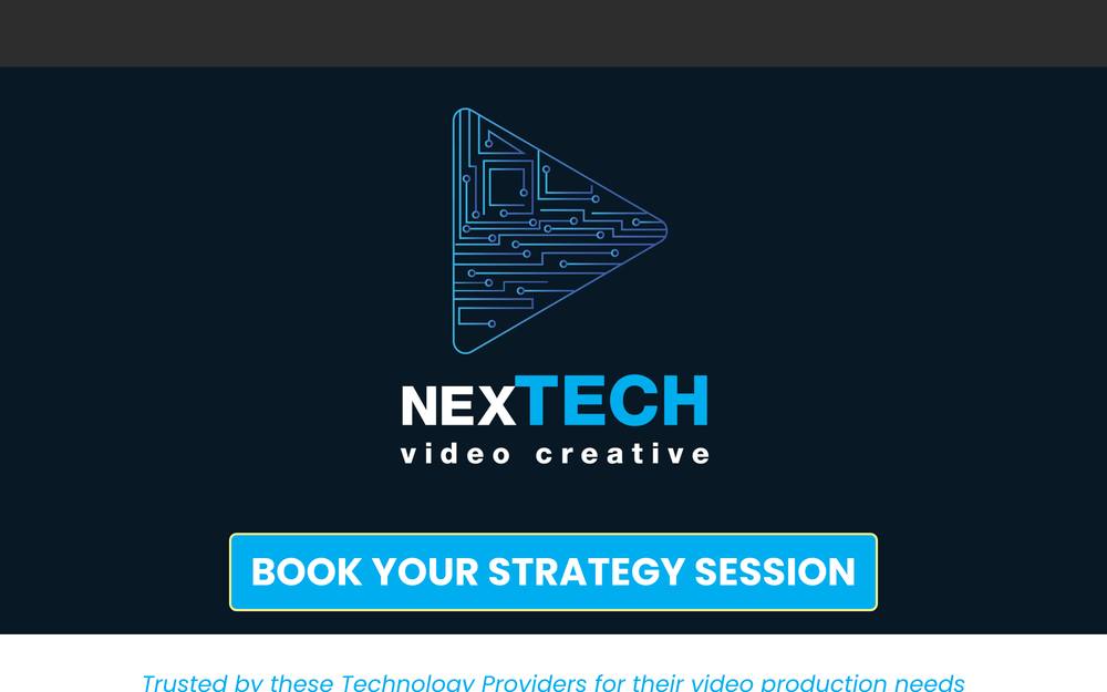 Nextech Video Creative website preview