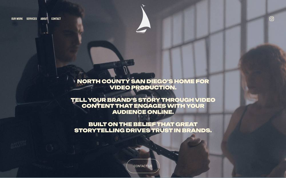 North County Films website preview