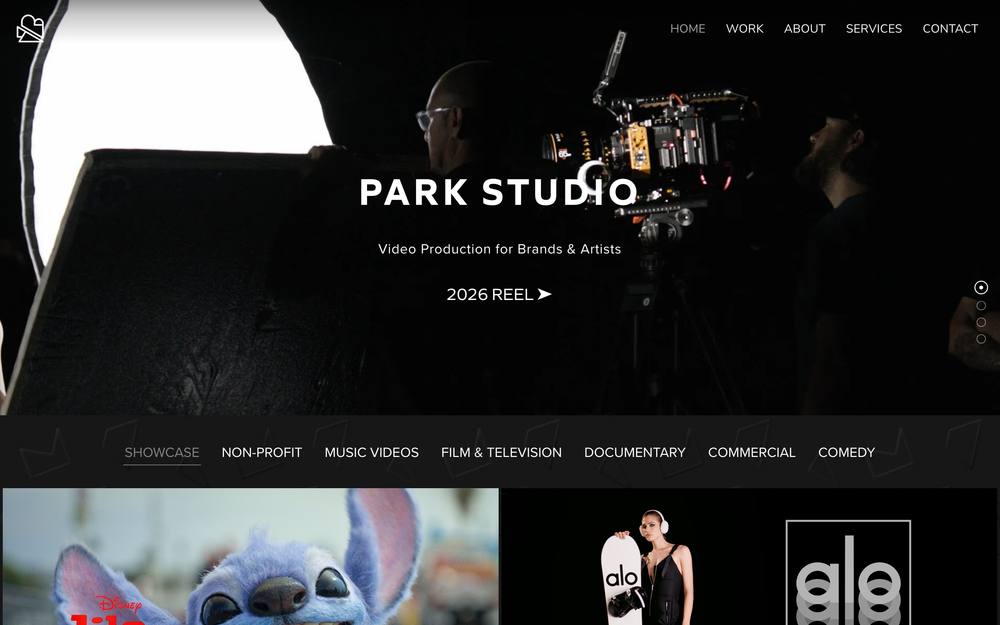 Park Studio NYC website preview