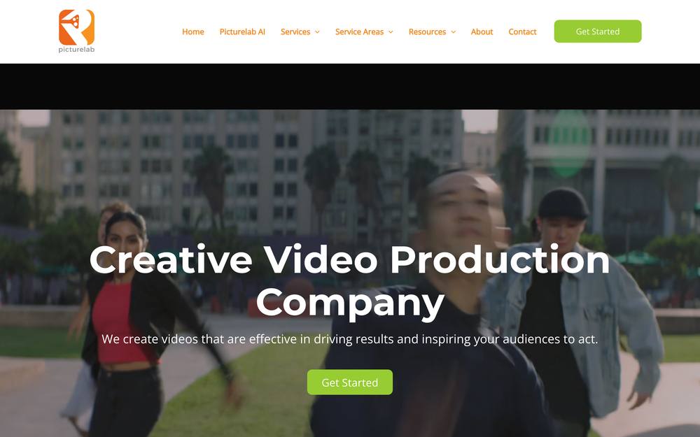 Picturelab website preview