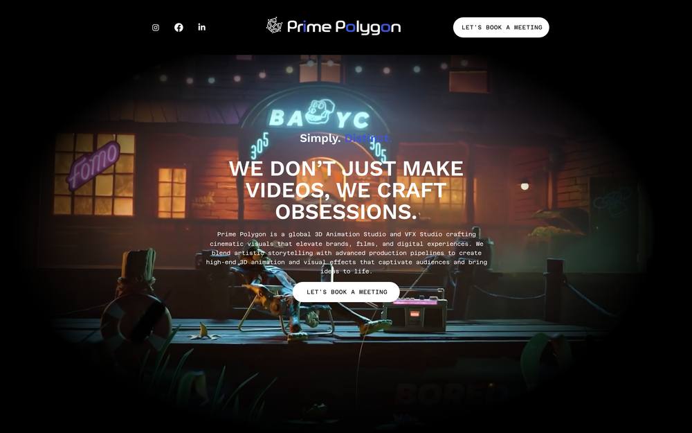 Prime Polygon website preview