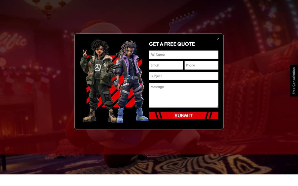Prolific Studio Inc. website preview