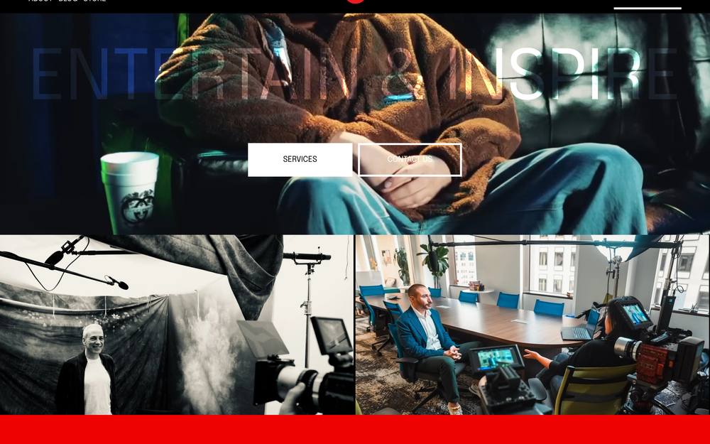 Red Axe Media website preview
