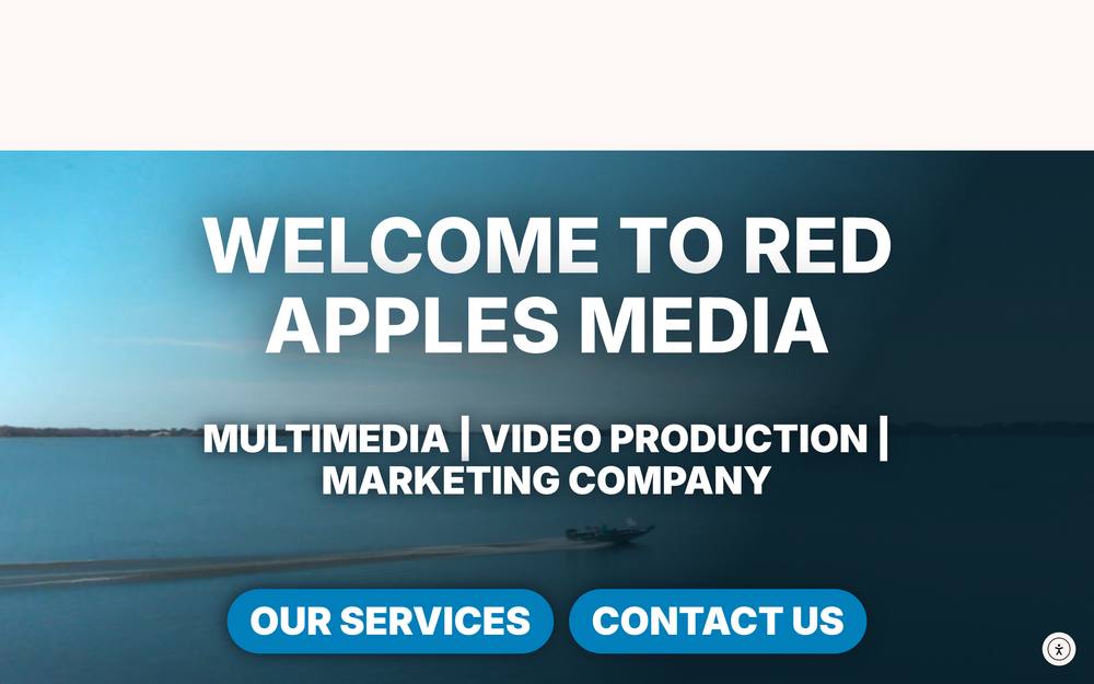 RedApplesMedia website preview