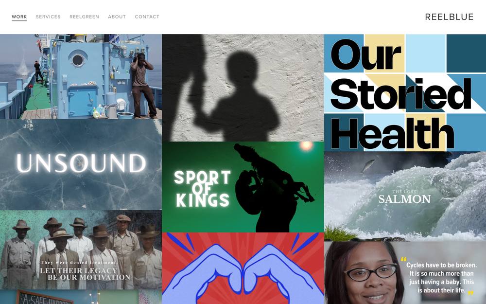 reelblue, LLC website preview