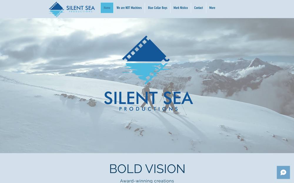 Silent Sea Productions, LLC website preview