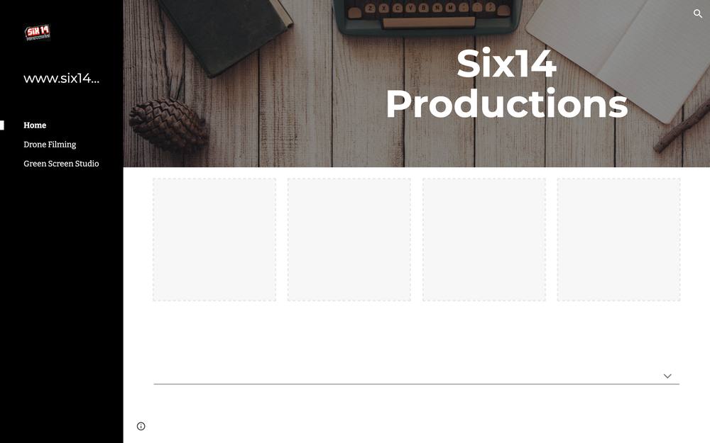SIX14 Productions Inc. website preview