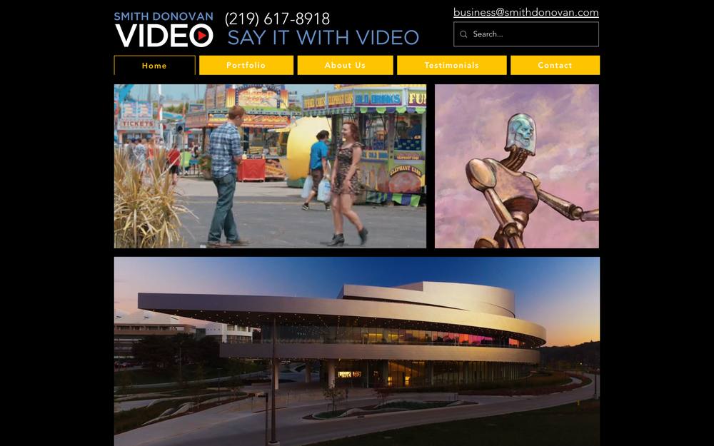 Smith Donovan Marketing & Communications website preview