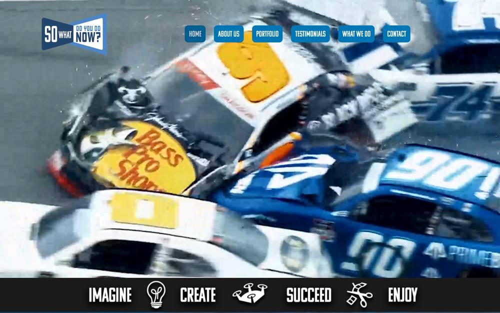 So What Do You Do Now? website preview