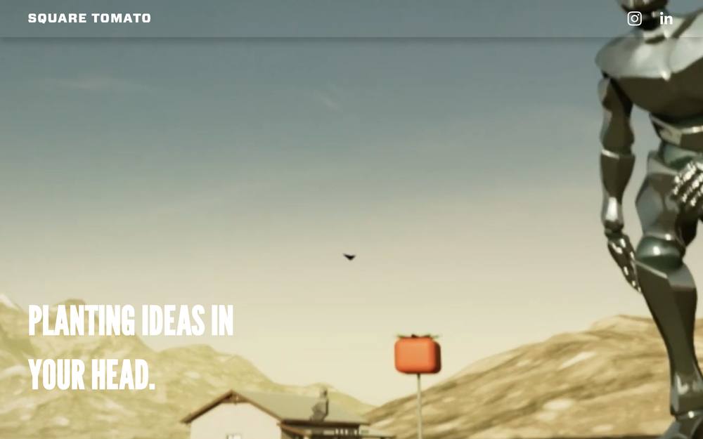 Square Tomato LLC website preview