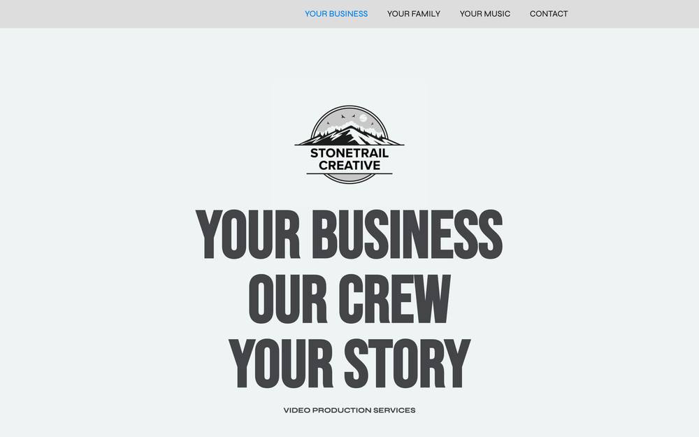 StoneTrail Creative website preview