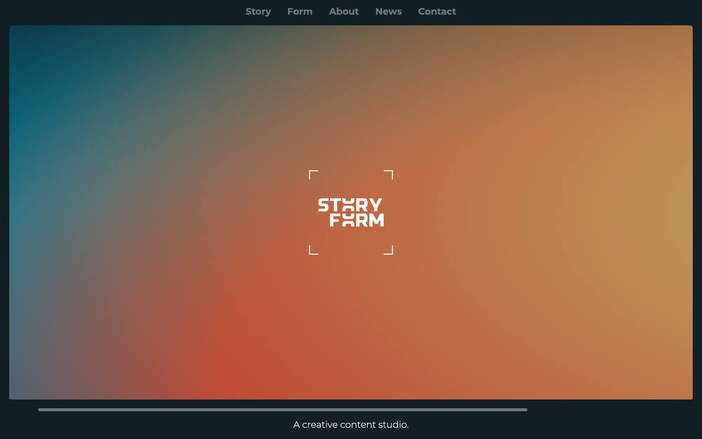 Storyform website preview