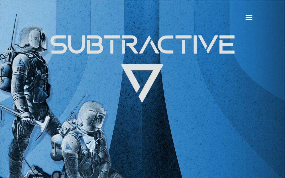 Subtractive Inc. website preview