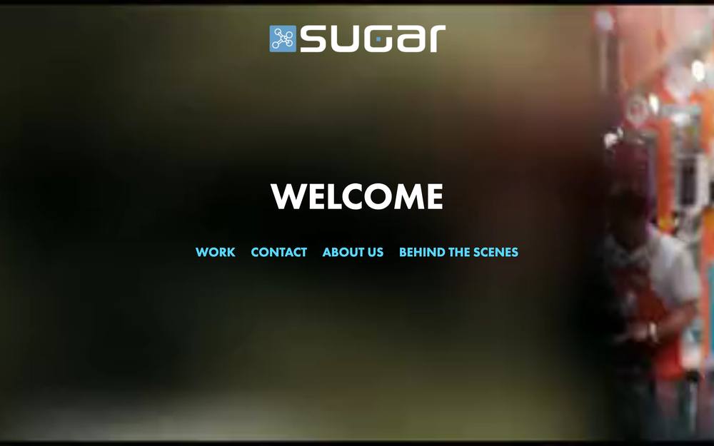 Sugar Film Production website preview