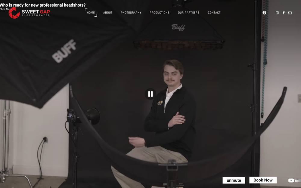 Sweet Gap Incorporated website preview