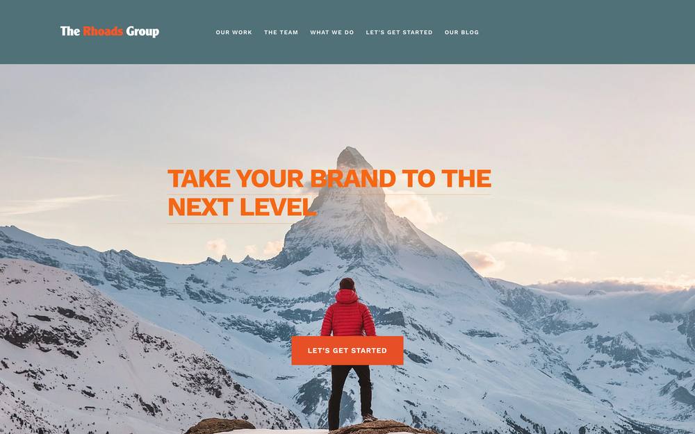 The Rhoads Group, Inc. website preview