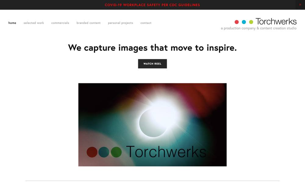 Torchwerks website preview