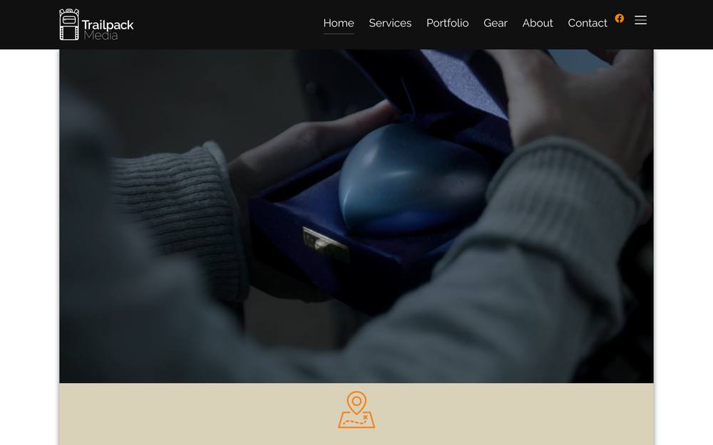 Trailpack Media website preview