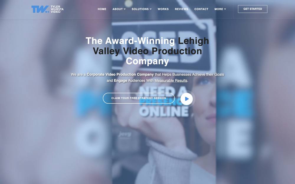 Tyler Wursta Video website preview