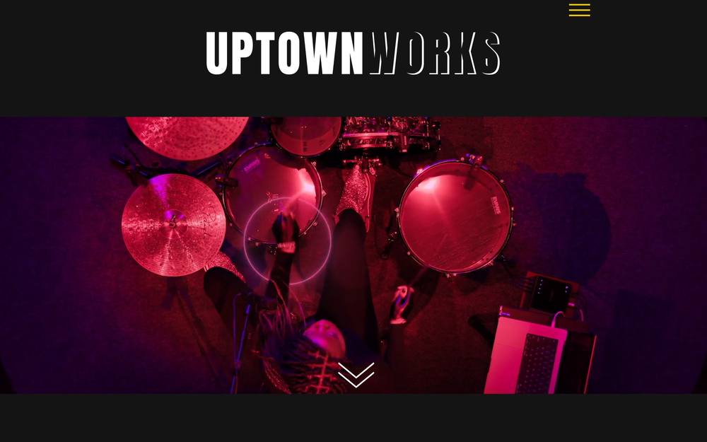 UptownWorks website preview