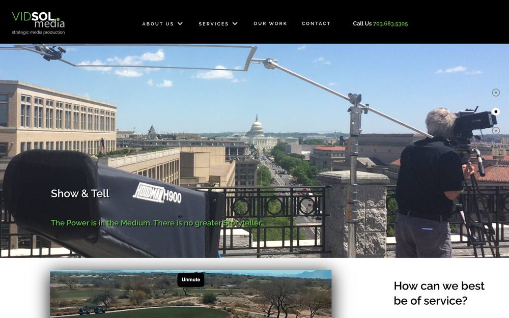 VIDSOL Media LLC website preview