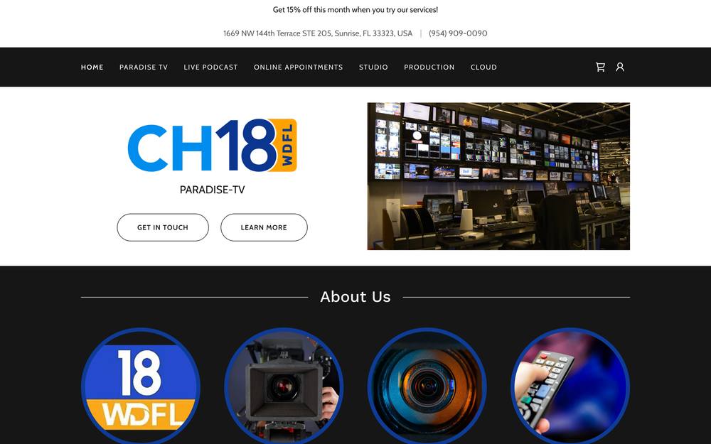 WDFL18 website preview