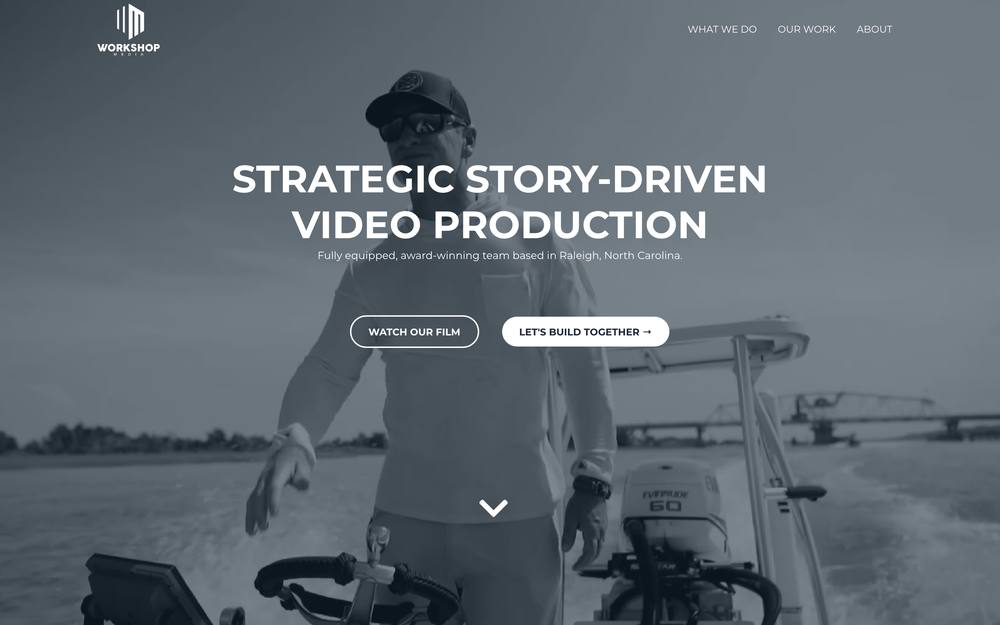 Workshop Media website preview